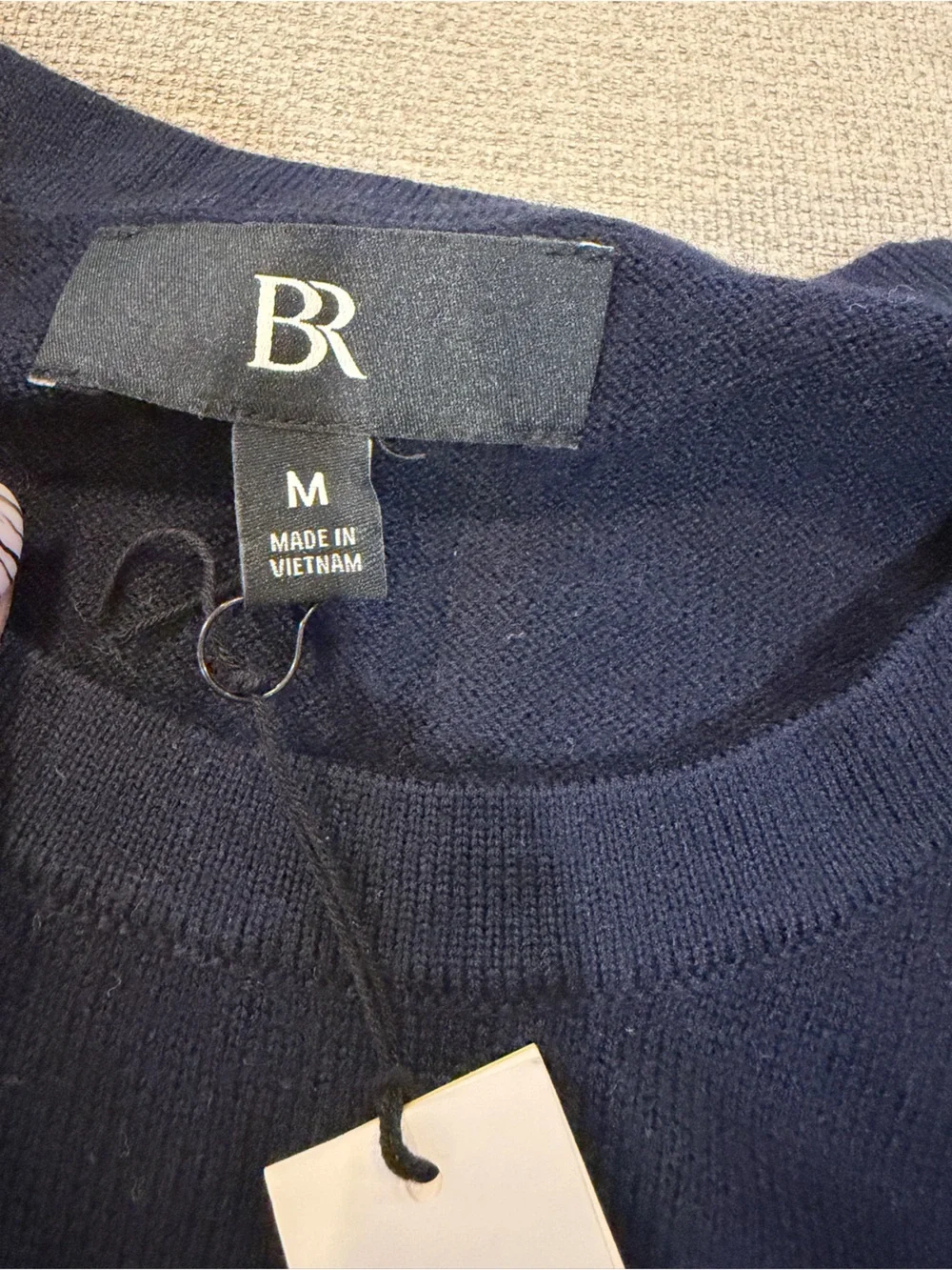 Banana Republic Men's Navy Crewneck Sweater